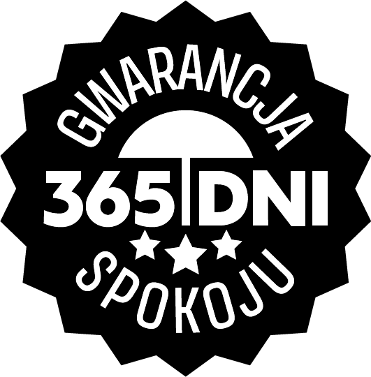 🛡️ 365 dni Gwarancja Spokoju